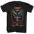 Back to the Future Flux Drive Black Adult T-Shirt