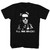 Terminator I'll Be Back Black Adult T-Shirt