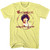 Bill and Ted Excuse Me Yellow Heather Adult T-Shirt
