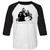 Breakfast Club Group White/Black Adult Raglan Baseball T-Shirt