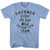 Breakfast Club Detention Team Light Blue Heather Adult T-Shirt