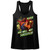 Street Fighter Never Succeed Black Junior Women's Racerback Tank Top