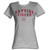 Saved by the Bell Bayside Arch Gray Heather Junior Women's T-Shirt