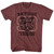 Saved by the Bell Bayside Tigers Vintage Maroon Heather T-Shirt