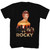 Rocky Sunset Over Philly Black T-Shirt