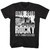 Rocky 40th Anniversary 3 Black T-Shirt