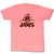 Jaws Neon Coral Heather Adult T-Shirt