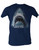 Jaws Head Logo Navy Adult T-Shirt