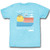 Jaws Pastels Light Blue Heather Adult T-Shirt