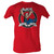 Popeye Born To Skate Red Adult T-Shirt