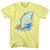 Popeye Sailin' On Yellow Heather Adult T-Shirt