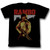 Rambo Real Rambo Black Adult T-Shirt
