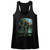 Bionic Commando Damaged Road Black Junior Women's Racerback Tank Top T-Shirt