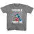 Mega Man Trouble Graphite Heather Children's T-Shirt
