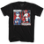Mega Man Rock And Blues Black Adult T-Shirt