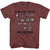 Monster Hunter Choose Your Weapon Vintage Maroon Heather Adult T-Shirt