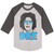 Andre The Giant Dre Adult Raglan Baseball T-Shirt