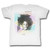 Buckwheat Abstract White Adult T-Shirt