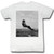 James Dean Out There White Adult T-Shirt