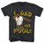 Mr. T Dab The Fool Black Heather Adult T-Shirt