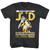Bruce Lee Jay Kay Dee Black Heather Adult T-Shirt