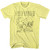 Flash Gordon Fully Loaded Yellow Heather Adult T-Shirt