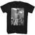 Muhammad Ali Sweatin' And Skippin' Black Adult T-Shirt