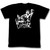 Muhammad Ali Double Great Black Adult T-Shirt