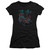 Batman Arkham Knight City Of Fear Sheer Black Junior Women's T-Shirt