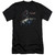 Batman Arkham Knight Knight Rider Premium Canvas Black Adult Slim Fit T-Shirt