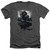 Batman Arkham Knight Perched Heather Charcoal Adult T-Shirt