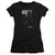Batman Arkham Knight Bat Brood Sheer Black Junior Women's T-Shirt