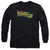 Back To The Future III Logo Long Sleeve Adult 18/1 T-Shirt Black