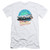 Back To The Future Airbrush Adult 30/1 T-Shirt White