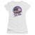 Back To The Future Ride Junior Women's T-Shirt Sheer White