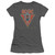 AC/DC Flick Of The Switch Junior Women's Sheer T-Shirt Charcoal