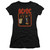 AC/DC Group Distressed HBO Junior Women's Sheer T-Shirt Black