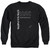 AC/DC Back In The Day Kanji Adult Crewneck Sweatshirt Black