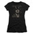 AC/DC My Friends Junior Women's Sheer T-Shirt Black