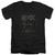 AC/DC Rock Label Adult V-Neck T-Shirt Black