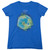 Yes Fragile Cover S/S Women's T-Shirt Royal Blue