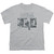 Genesis The Lamb Down On Broadway Youth T-Shirt Silver