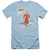 Genesis Large Foxtrot Adult 30/1 T-Shirt Light Blue
