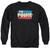 The Police Three Stripes Logo Adult Crewneck Sweatshirt Black