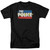 The Police Three Stripes Logo S/S Adult 18/1 T-Shirt Black