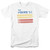 The Police 83 S/S Adult 18/1 T-Shirt White