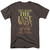 The Band The Last Waltz S/S Adult 18/1 T-Shirt Charcoal