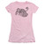 Pink Floyd Pink Logo Junior Women's Sheer T-Shirt Pink