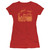 Pink Floyd See Emily Play Junior Women's Sheer T-Shirt Red