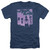Pink Floyd Paint Box Adult Heather T-Shirt Navy